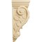 Ekena Millwork 8"W x 6 1/2"D x 15"H Large Farmingdale Acanthus Corbel, Maple COR08X06X14FRMA - alternate 3